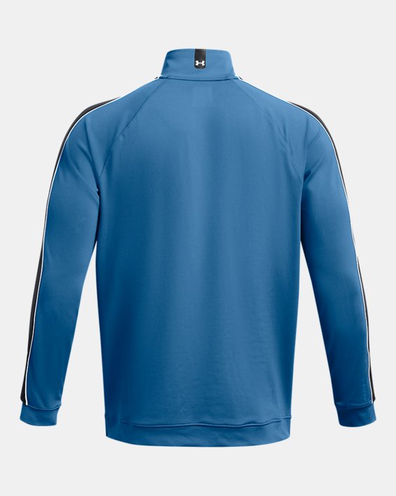 Men's UA Storm Midlayer ½ Zip, Blue, pdpMainDesktop image number 5